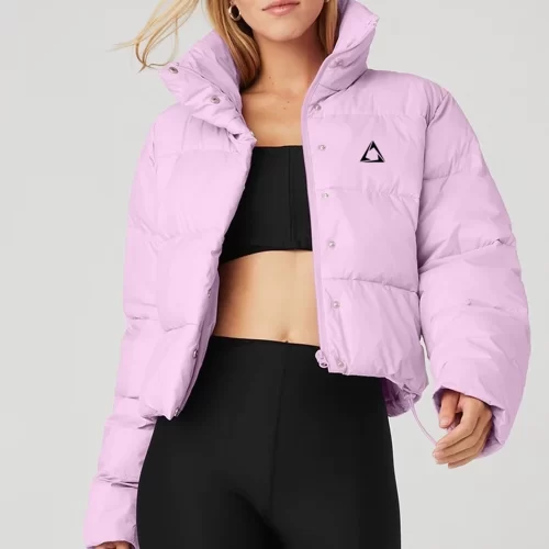Palm-pink-puffer-jackets