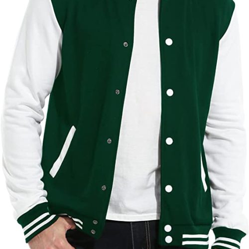 mens-green-white-bomber-jackets